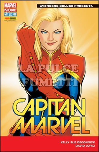 AVENGERS DELUXE PRESENTA #     6 - CAPITAN MARVEL 1 - ALL-NEW MARVEL NOW!